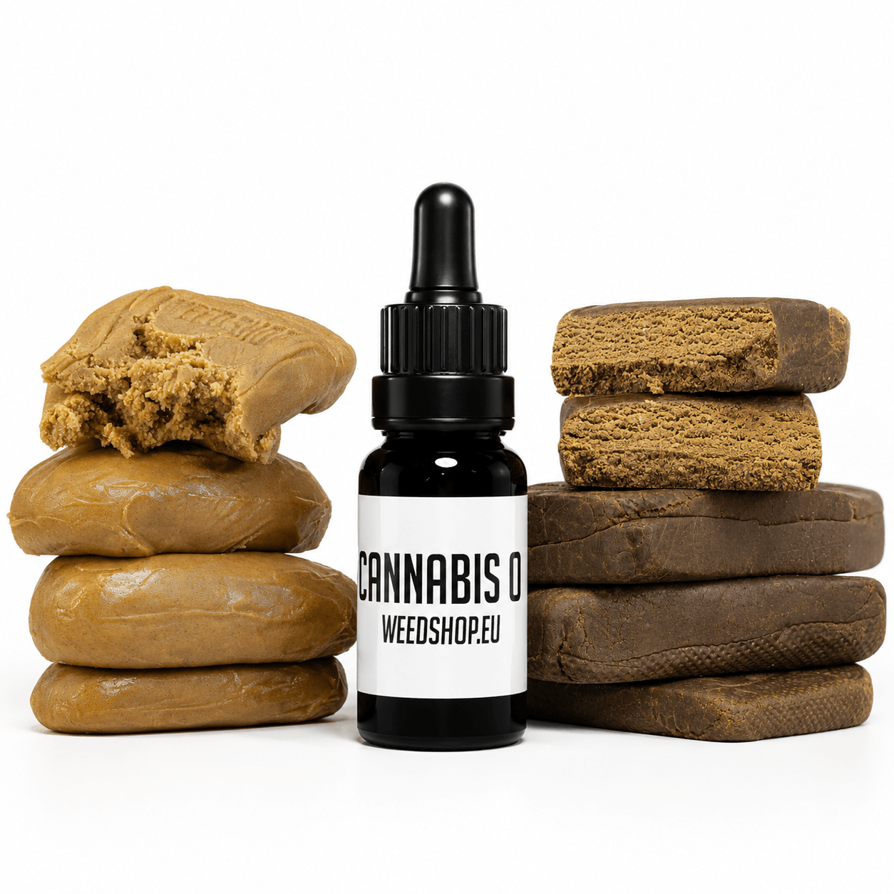 Piatella and Luxus Ketama hash bundle with THCA oil